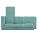 L-Shaped Modular Sofa With Double Layer Cushion by HouseOfZazla