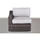 Outdoor Wicker Conversation Set With Cushions, All Weather by HouseOfZazla