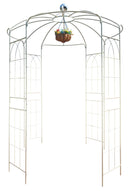 Metal Garden Arch Iron Garden Arbors Gazebo Dia High Birdcage Shape Pergola Pavilion For Wedding Ceremony