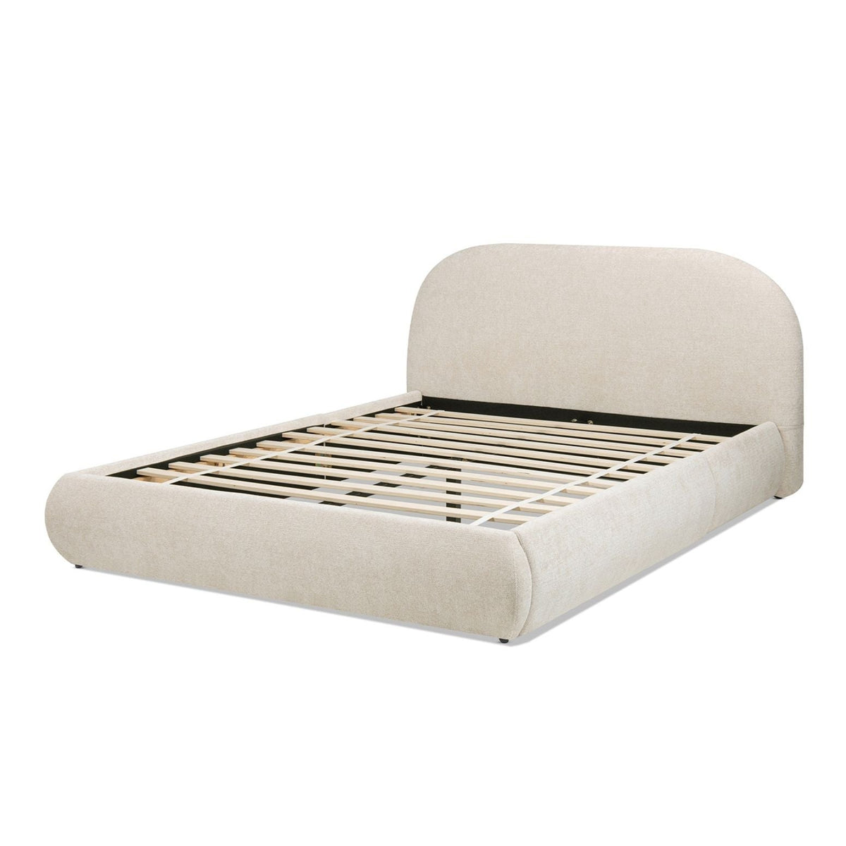 Archie Puffy Grounded - Upholstered Platform Bed, photo 11 of 40