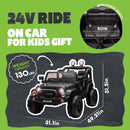 24V Kids Ride-On Electric Car with Parental Control by HouseOfZazla