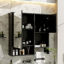 Modern Wall Mounted Bathroom Medicine Cabinet, Bathroom Wall Storage Cabinet With Mirror by HouseOfZazla