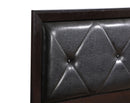 Padded Headboard Bed
