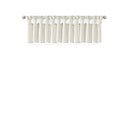 Lightweight Faux Silk Valance With Beads
