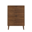 Medieval - Independent Shoe Cabinet With 2 Flip Drawers