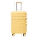 Set 3PCs 20'/24'/28' ABS Spinner Wheel Luggage - Yellow