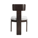 Upholstered Dining Fabric Side Chairs (Set of 2)
