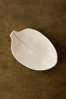 Porcelain Leaf Trinket Dish