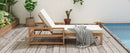 TREXM Outdoor Lounge Chairs Set of 2 by HouseOfZazla