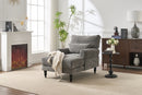 Modern Grey Upholstered Chaise Lounge Sofa Recliner by HouseOfZazla