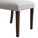 7-piece Modern Dining Table Set, Gray Sintered Stone Dining Table with 6 Tufted Upholstered Chairs, 63-inch Rectangle Dining Table for Dining Room