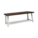 Equilibrium Outdoor Dining Table with Wooden Frame and Slat Top by HouseOfZazla