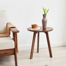 Round Small End Table, Side Table For Bedroom & Balcony