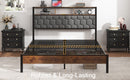 Full Size Wooden Platform Bed Frame