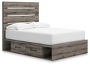 Graystorm - Panel Bed With Storage by Unique Piece Furniture