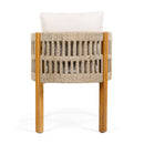 Outdoor Dining Chairs With Mix Rope Handles (Set of 2) by HouseOfZazla
