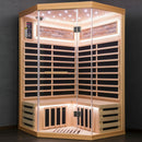 Double Sauna Room With Carbon Heating Plates - White Oak by HouseOfZazla