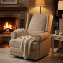 Extra Wide Swivel Recliner Glider Chair With Footrest by HouseOfZazla