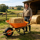 Steel Tray Wheel Barrow by HouseOfZazla