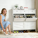 Shoe Cabinet With Flip Drawers by HouseOfZazla