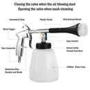 Car Cleaning Gun Air Pulse Sprayer Dust Removal Nozzle Washer Interior Exterior Cleaner Seat Floor Carpet Door Panel Kitchen