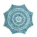 17x17x20" Capiz Design Stool