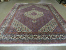 8' X 10' Vintage Fine Handmade India Wool Rug Hand Knotted Carpet Detailed Nice