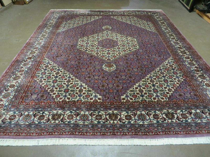 8' X 10' Vintage Fine Handmade India Wool Rug Hand Knotted Carpet Detailed Nice