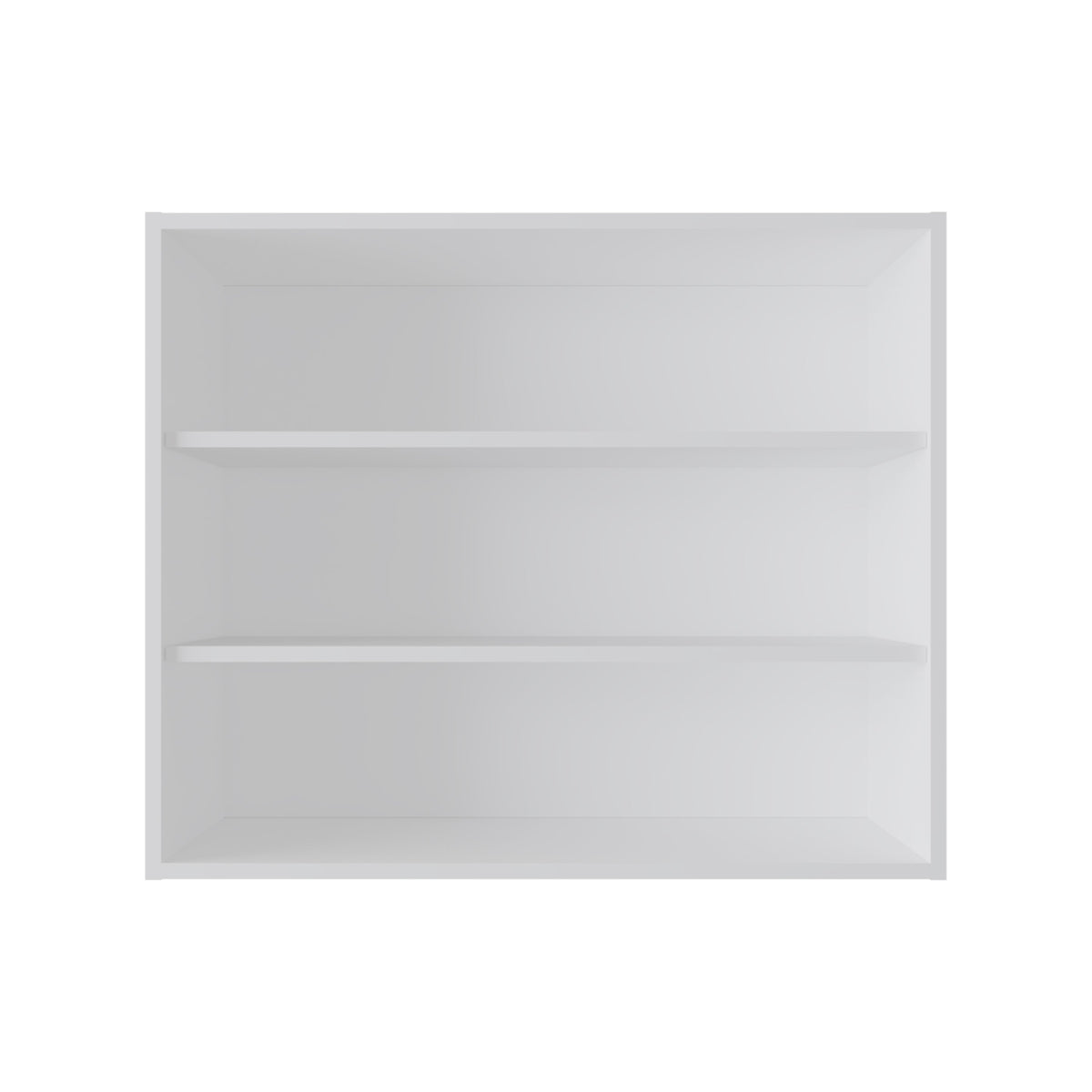 Chinle Wall Cabinet in Melamine with Open Storage, photo 5 of 9