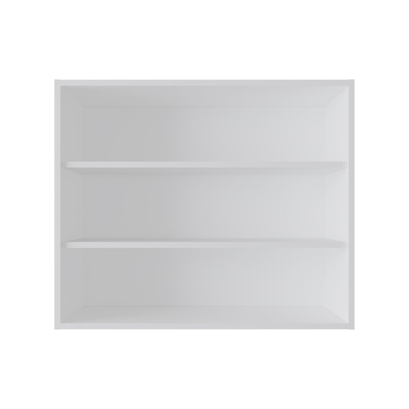 Chinle Wall Cabinet in Melamine with Open Storage, photo 5 of 9
