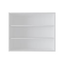 Chinle Wall Cabinet in Melamine with Open Storage