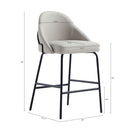 Gracie - Upholstered Counter Stool by HouseOfZazla