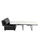 Twin Size Folding Ottoman Sleeper Bed With Mattress Convertible Guest Bed by HouseOfZazla
