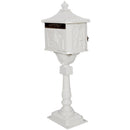 Cast Aluminum Mail Box, Postal Box, Mailbox by HouseOfZazla