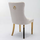Nikki - Modern, High-End Tufted Dining Chair (Set of 2)