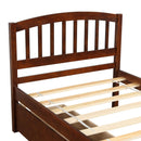 Platform Storage Bed Wood Bed Frame With Two Drawers And Headboard by HouseOfZazla