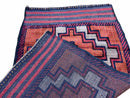 3X5 Vintage Handmade Tribal Wool Rug Balouchi Rug Afghan Rug Red 2' 8" X 4' 8"