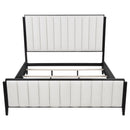 Brookmead 60-inch Upholstered Eastern King Bed Black
