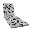 2 Piece Chaise Lounge Chair Cushion Set With Ties by HouseOfZazla