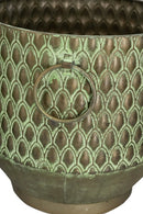 S/3 Textured Planters Set by HouseOfZazla