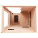Hemlock Mini 1 Person Far Infrared Door Indoor Sauna Room by HouseOfZazla