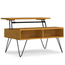 Hunter - Lift Top Coffee With Hidden Storage - Oak by HouseOfZazla