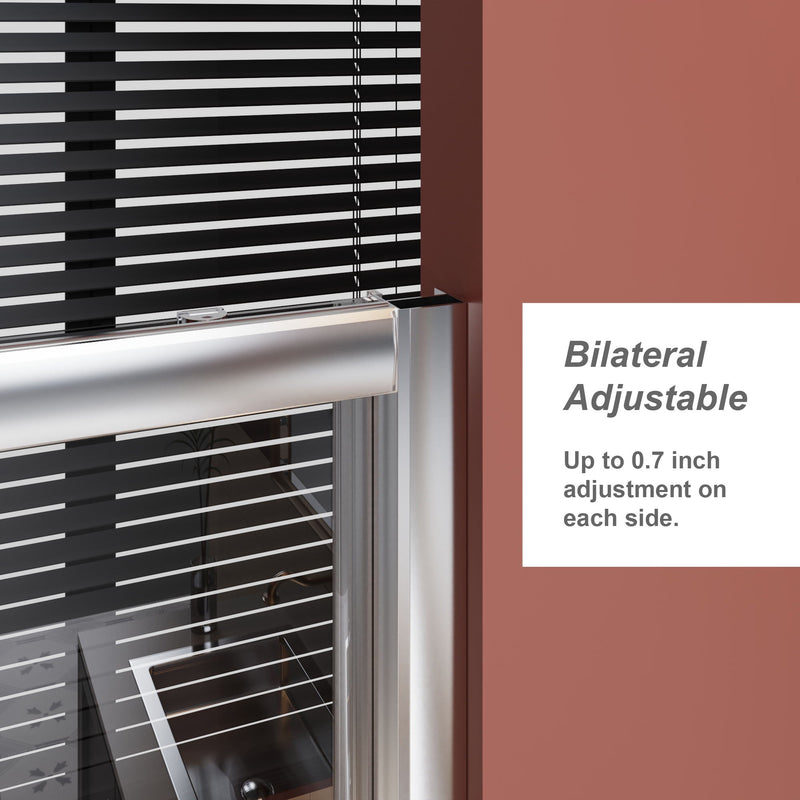 Single Sliding Shower Door With Handle - Chrome, photo 3 of 8