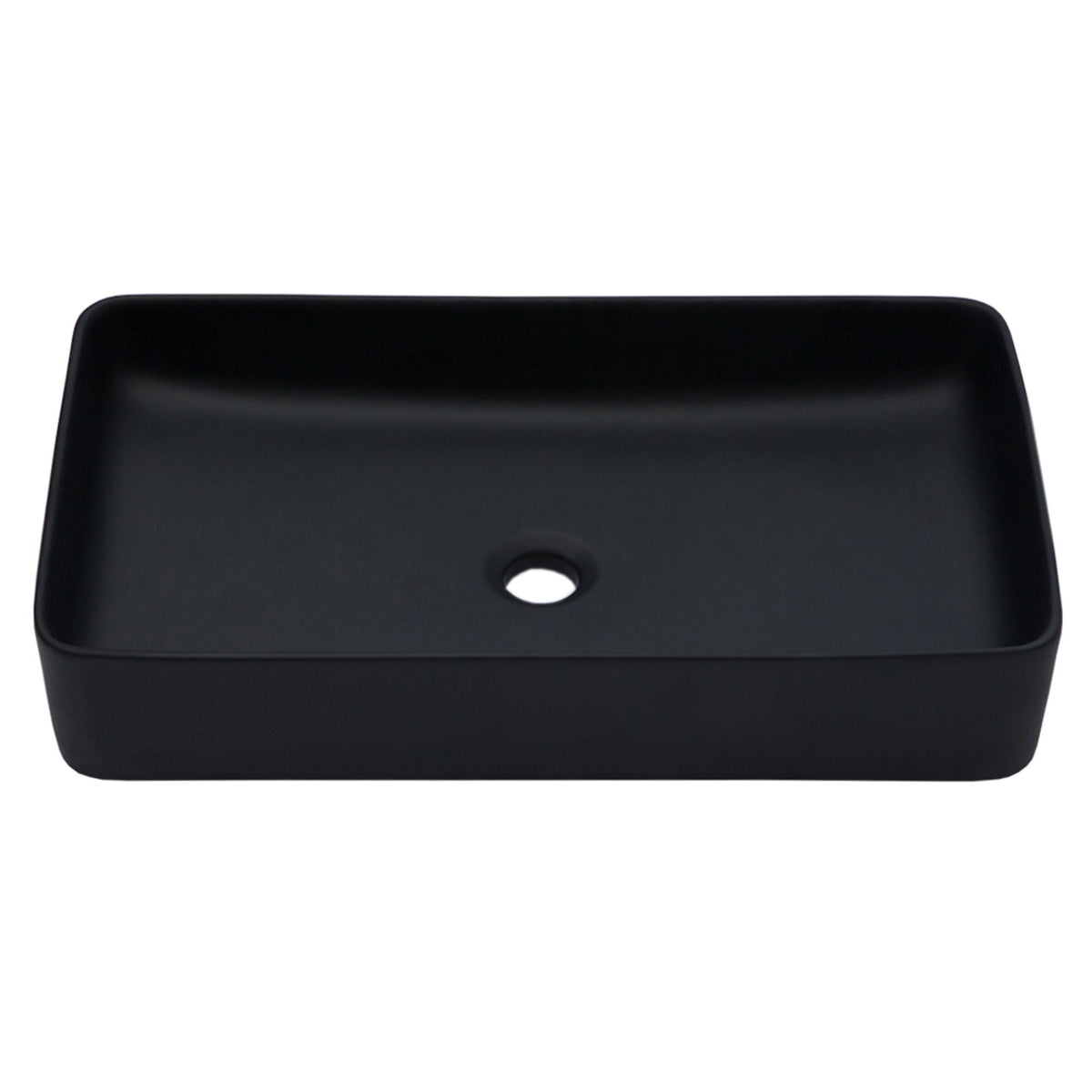 Modern Ceramic Rectangular Bathroom Vessel Sink With European Design, photo 3 of 14