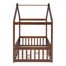 Bed House Bed Frame With Fence