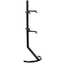 Indoor Bike Rack Stand For 1 - 2 Bicycles With Adjustable Arms - Black by HouseOfZazla