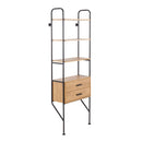 Lean - Industrial Bookcase - Black / Brown by HouseOfZazla