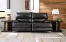 Mountainous - 2 Seat Power Reclining Sofa With Adj Headrest - Eclipse