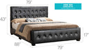 Stylish Transitional Bed by HouseOfZazla