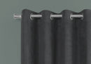 2 Pieces Set, Curtain Panel, Room Darkening, Grommet by Unique Piece Furniture